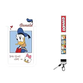 ディズニーランド30周年記念キャラクター付きIDカードホルダーとストラップ Amazon.co.jp: ダフィー ステラルー シェリーメイ ディズニー
